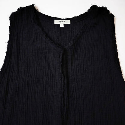 Soft Cotton Linen Women's New Arrival: Versatile, Travel-Friendly Artistic Vest