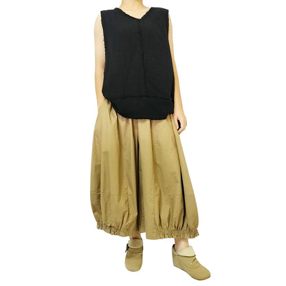 Soft Cotton Linen Women's New Arrival: Versatile, Travel-Friendly Artistic Vest