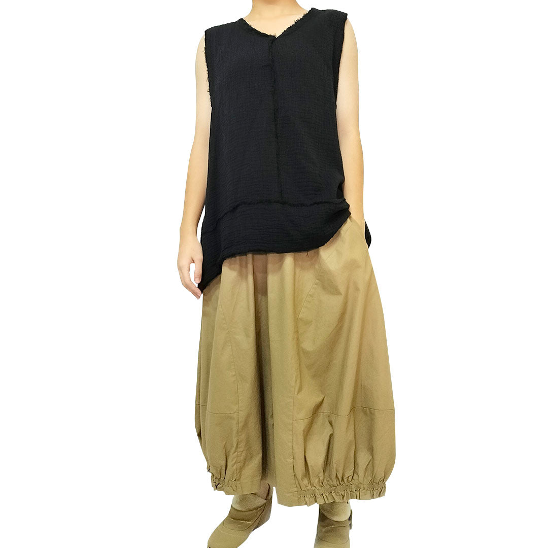 Soft Cotton Linen Women's New Arrival: Versatile, Travel-Friendly Artistic Vest